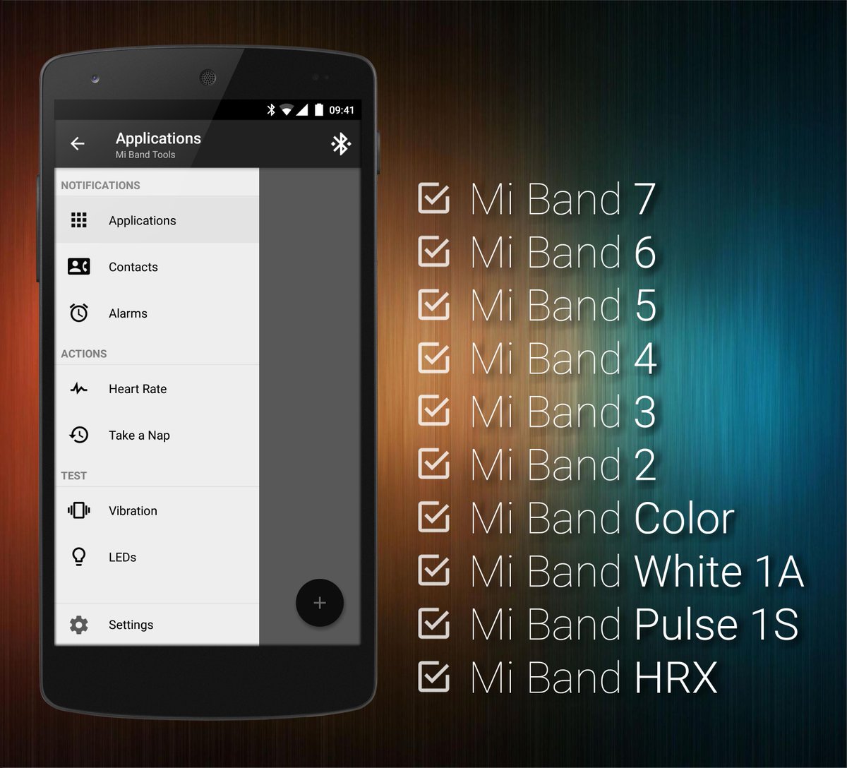 Mi Band Tools tweet media