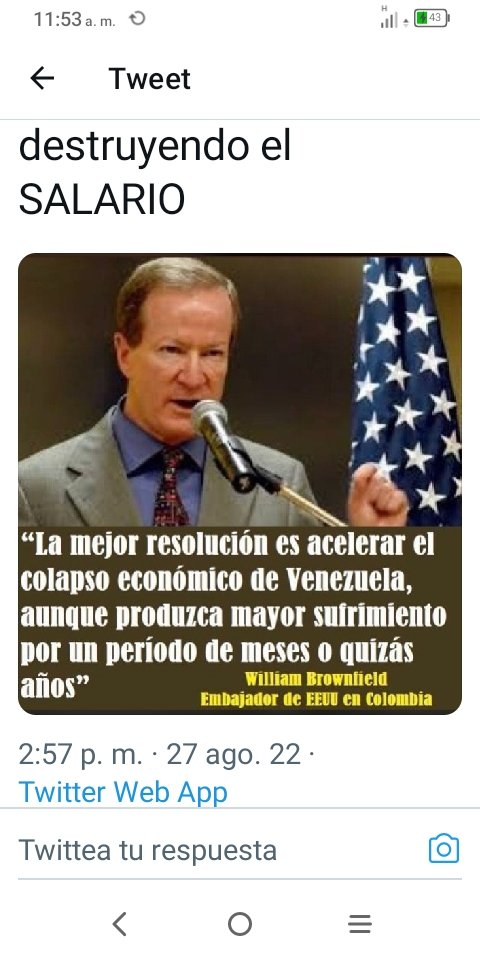 AngelBriez5's tweet photo. @alirio1504 @NicolasMaduro Por está razón y falta de ayuda de los ministerios el solo no puede jamas y nunca https://t.co/5ko9gDV1cY