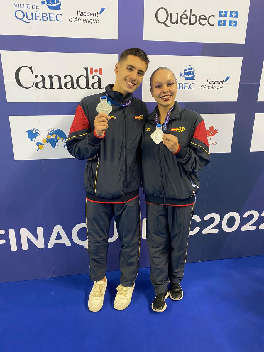 RFEN_Oficial's tweet photo. #Artistica

QUEBEC / España regresa del Mundial Jr. con 11 medallas y una poderosa imagen de cantera

👉Lee el balance:
https://t.co/mGcc8DXrPs https://t.co/bPSsu8Tcx7