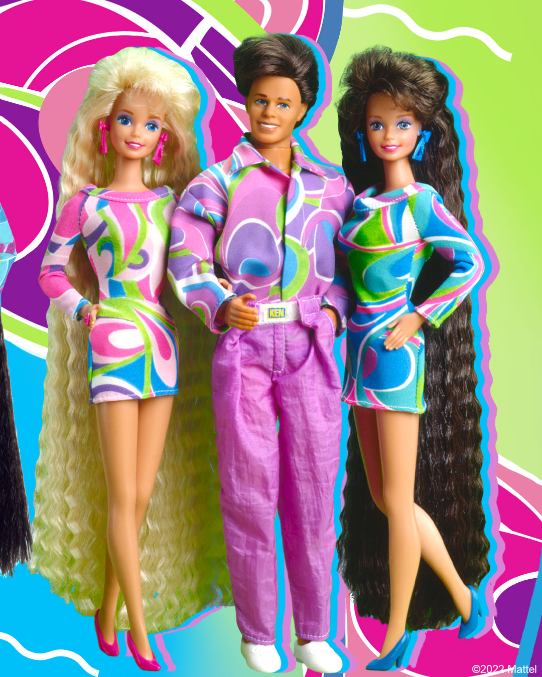 1992 totally sales hair barbie