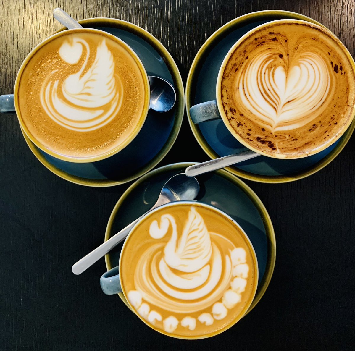 p_m_davies's tweet photo. I drink a lot of coffee but it’s rarely this pretty ☕️🦢❤️ @DiodLlandeilo https://t.co/txhaxQNLll