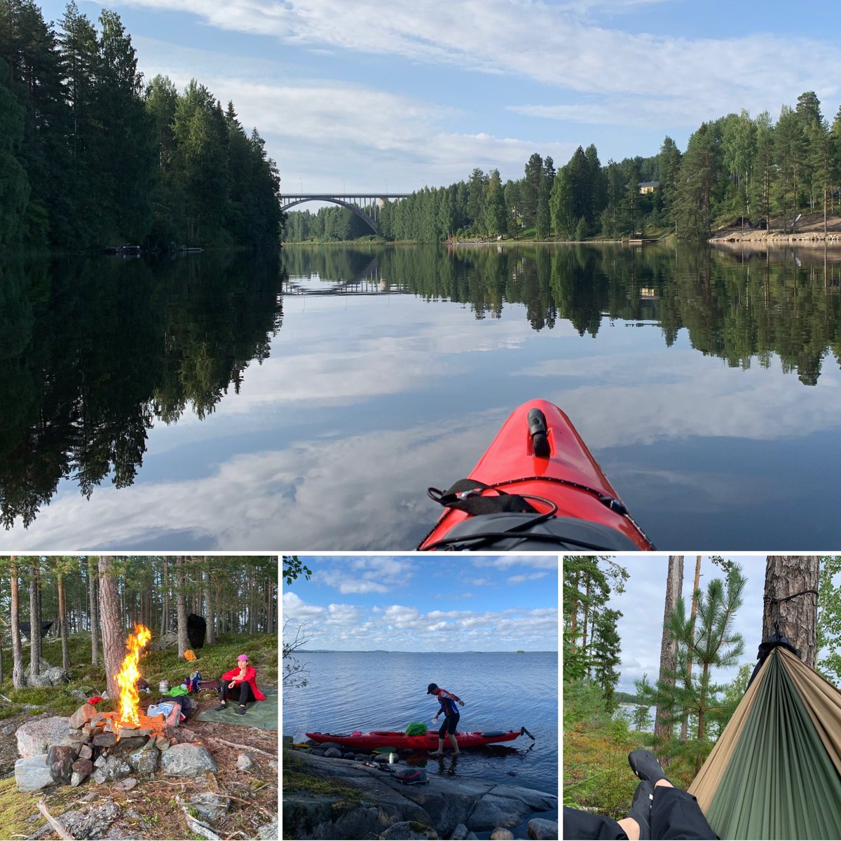 60 kilometriä Kuopiosta Varkauteen, 10 melontatuntia, 1 yö tuntemattomassa saaressa, 4 sitkeää hirvikärpästä ja äärettömän kaunis #SuomenLuonnonPäivä