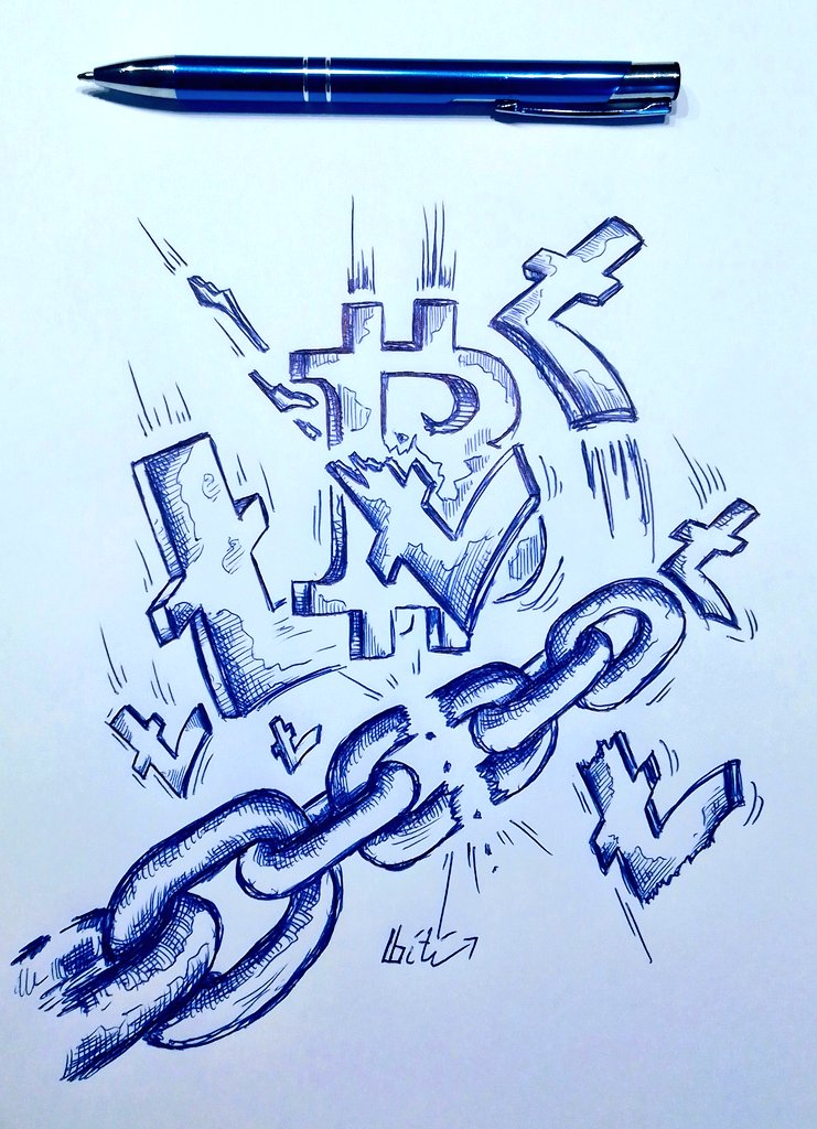 #Litecoin Diary 23: ✍️
"Litecoin Breakout against #Bitcoin!" - Rare #LTC #NFT Collection by BiTi Artist <a href="/theliteverse/">LiteVerse: Ord Marketplace</a>