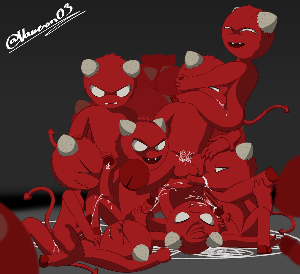 Note to self to not draw this many bodies at once again (I will not follow this advice)
#yiff #nsfwfurry #furrynsfw