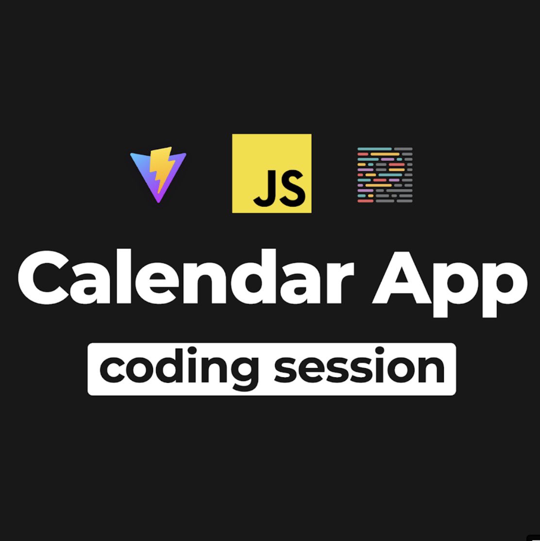 AwesomeCodeClub's tweet image. Working on a longer form video format where I'm building a #CalendarApp using #VanillaJS 
Any thoughts or suggestions?
#FrontEnd #javascript #awesomecodeclub