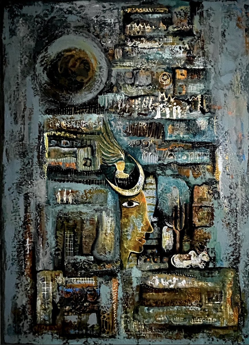 Anitadinesh2's tweet image. Title : Gangeshwar 
Size:3’x4’feet 
Medium: Acrylic on canvas 
 Painting by Anita Dinesh 
#anitadinesh #exploringshiva #spritualart #artoftheday #artistoninstagram #ardhnaarishwar #artistonyoutube #artistsoninstagram.              Subscribe youtube.com/channel/UC3acO…..