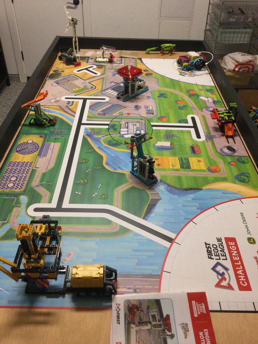 circuit_squad's tweet photo. Here we go! Mission models all set on the mat, research work in progress, ready to start coding!! Circuit Squad is excited to get rolling!! Go Circuit Squad!
#FLL2022 #superpowered @FIRSTweets @firstlegoleague @FIRSTinCA https://t.co/Ka8STzkO0O