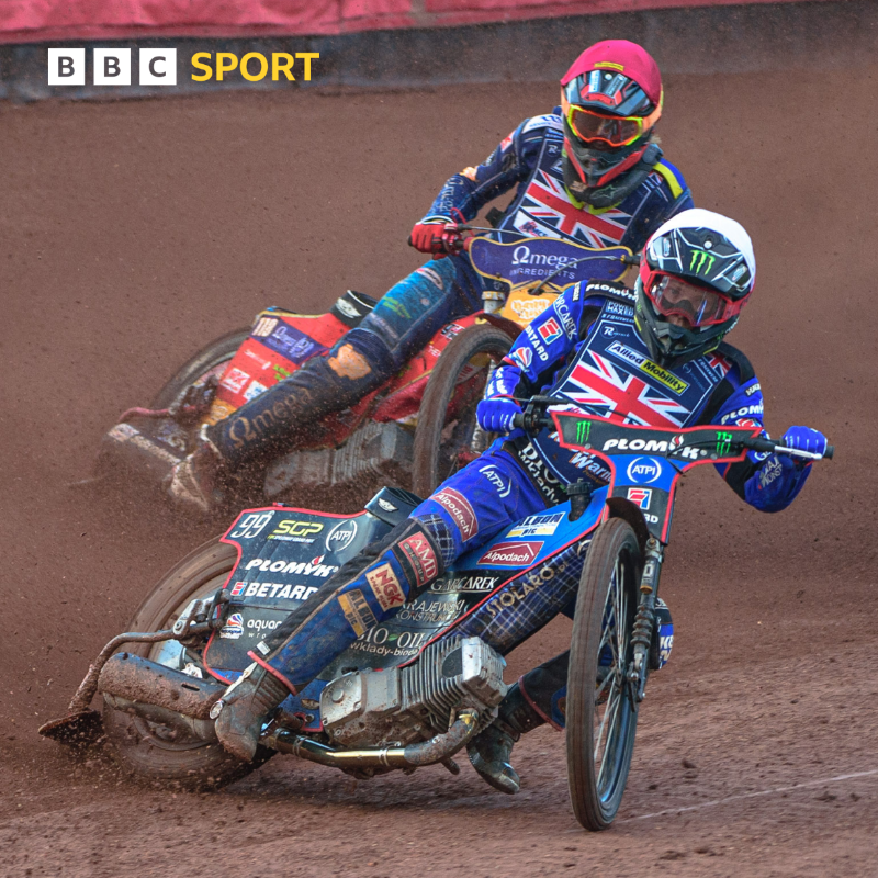 bbccumbriasport's tweet photo. Congratulations to Cumbrian Dan Bewley who won a second @SpeedwayGP in a row at the Wrocław GP in Poland last night.
#bbcspeedway #WroclawGP #speedway