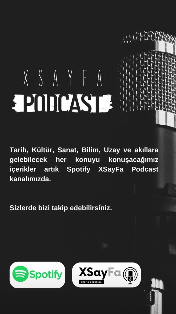 Çok renkli içeriğe sahip birçok farklı konu podcast kanalımızda yayınlanacaktır.
#podcast #xsayfacom #spotify #bilim #sanat #uzay #kültür