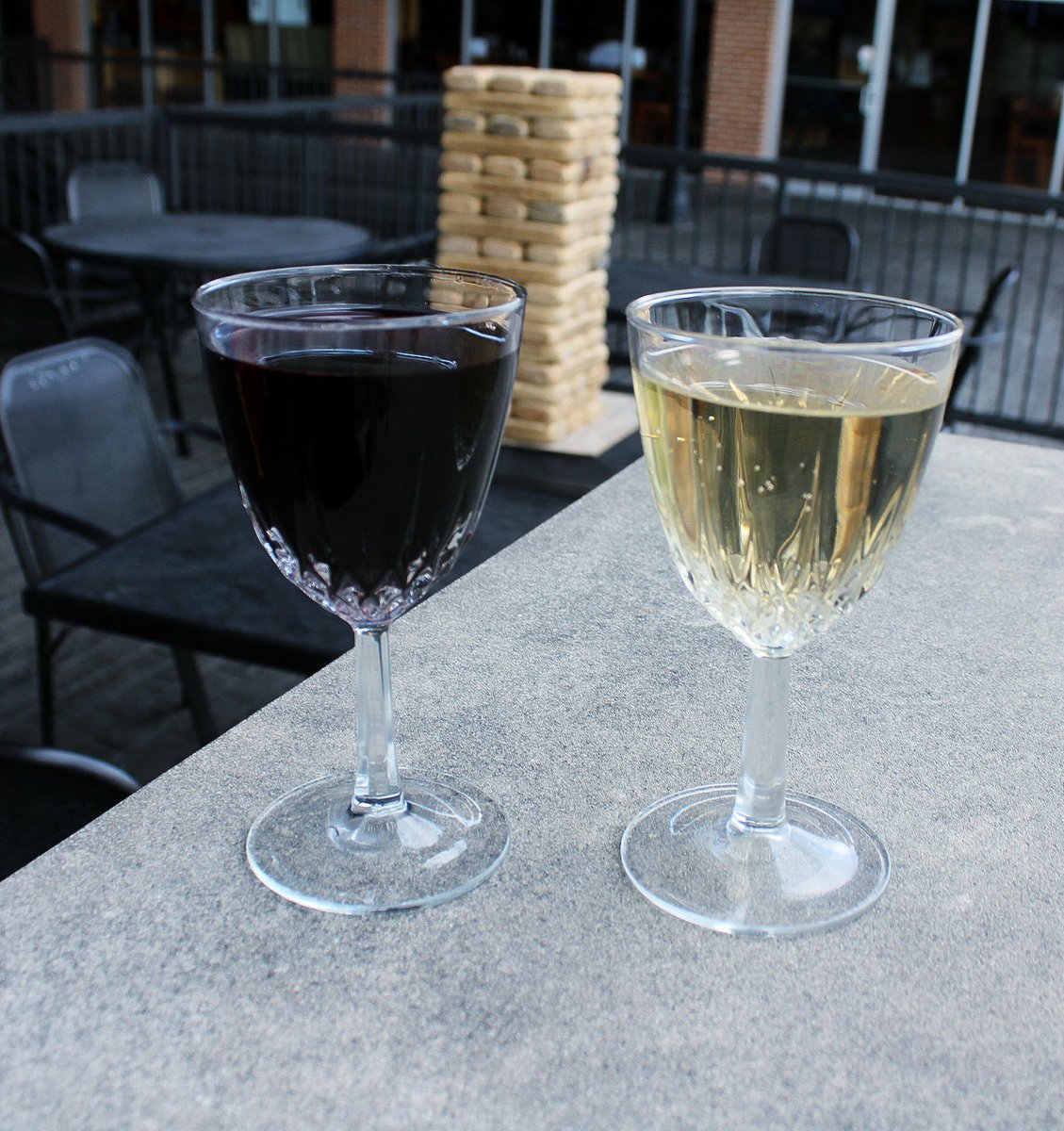 OldNorthWV's tweet image. Today is National Red Wine Day! Did you even know that we have wine? We also use our wines to make our own housemade Sangrias. We open early today at Noon. Come in and get classy at Old North Arcade. We&apos;ll see you soon!

#oldnortharcade #oldnortharcadewv #pullmansquare