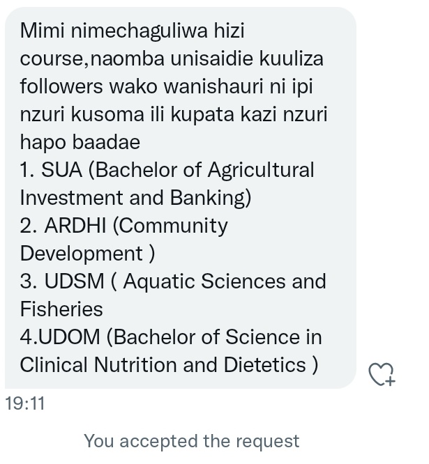 KatyEssays's tweet image. #TwitterUshauri naomba tumpe ushauri kijana wetu, najua wengine wamepitia hizi course. Tumsaidie🙏