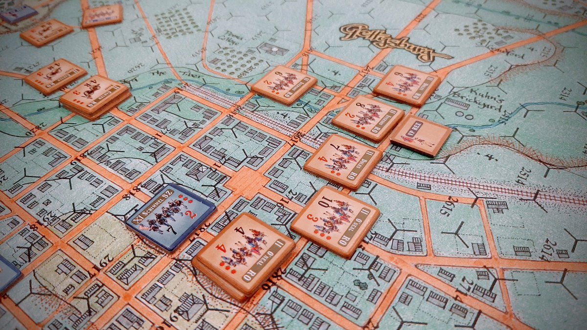 RobFactor's tweet image. Morning Gettysburg pain at #CSWExpo in &apos;A Most Fearful Sacrifice&apos; as the Union loses nearly it&apos;s entire battery of artillery and the Rebs have a field day in town. @MarkHoltWalker @HBuchanan2