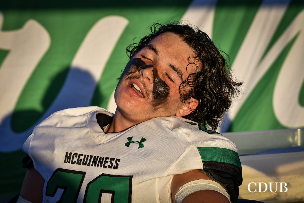 CDubPhoto405's tweet photo. @FraileKellen catching his breath after returning a 60+ yard interception for a touchdown! Kellen is definitely fits the definition of a “PLAYMAKER”. #bmchs #bmchsokc #bmchsfootball #letsgoirish☘️ #football #highschoolfootball #oklahomahighschoolfootball #sportsphotography https://t.co/tmTjsZh7fp