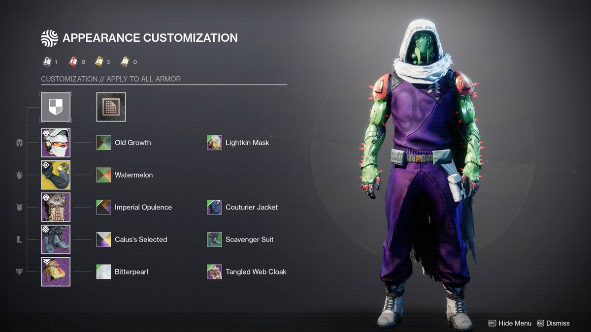 Piccolo. #Destiny2 #Bungie #Gaming #DestinyFashion #ThreadsOfLight #DragonBall #DragonBallSuperSuperHero 

It was a matter of time...SPECIAL BEAM CANNON!