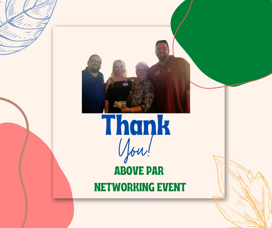 THANK YOU Dr. Amanda Ziemendorf from Vitalis Medical and Healthy Living for donating $280 back to the Food Bank! 

Executive Director Erik Arriola
Dr. Amanda Ziemendorf
Lynn Hanson Board President
Frank Stirpe, Jr Above Par Networking