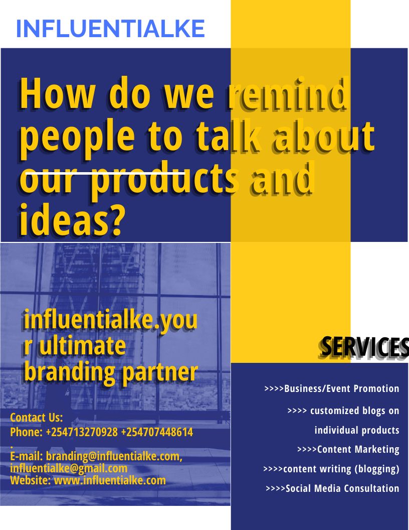 InfluentialKE's tweet photo. Top of mind leads to tip of tongue.
When we care, we share. So how can we craft messages and ideas that make people feel something? #Influentialke https://t.co/4klNxRER0l https://t.co/tBovC4wiaK