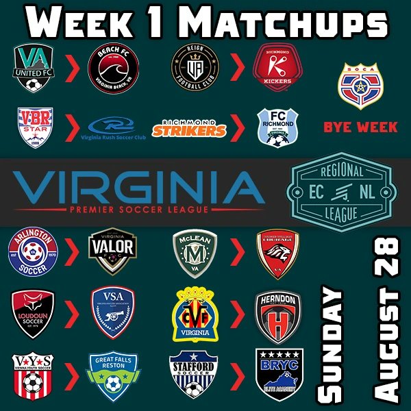 Virginia Premier Soccer League tweet media