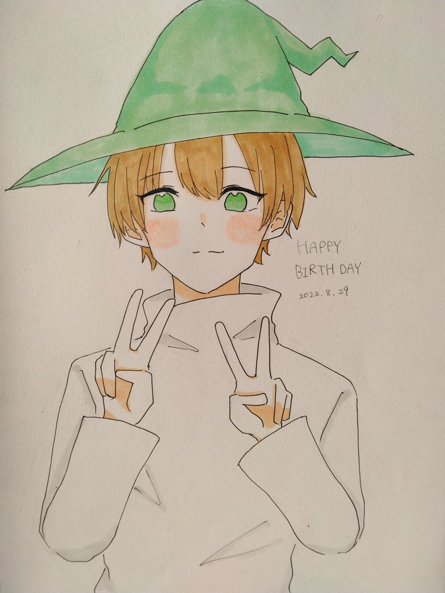 hakua2659's tweet photo. #みどりくんの誕生日2022 
お誕生日おめでとうございます！ https://t.co/eYwqqblZn9