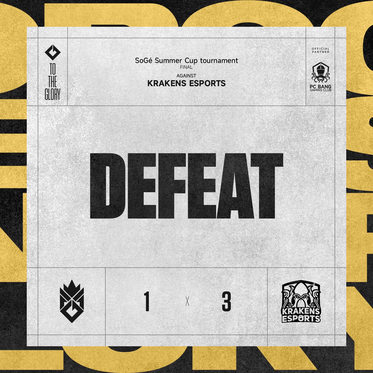 Team2G_MA's tweet photo. Losing's a great motivator ,failure is our  opportunity to revise our strategies , this was a great experience playing against @KrakensEsports , we are thinking ahead to the next games in the future .
Thanks to everyone your support is greatly appreciated 👊
#ToTheGlory #Team2G https://t.co/3UcNqbr8Yt