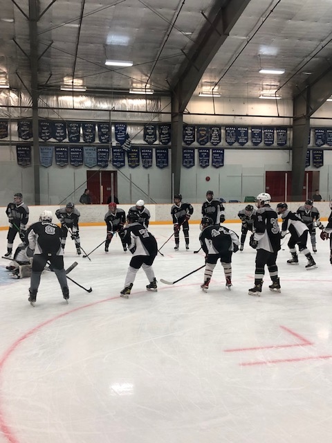 What we've all been waiting for! GIT IT, GUYS ✨
Training Camp final - huge thank you for all the guys who came out bringing their best to the ice &amp; showed us and awesome game last night. Dust is off and WE ARE COMING in hard for this season!Stay tuned! @mmha @ pjhl