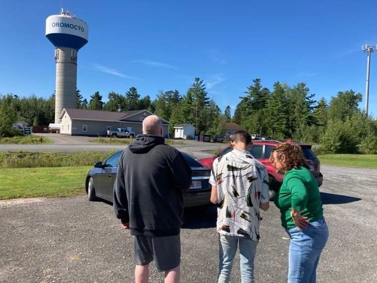 b_malley's tweet photo. We were busy today taking drone shots of Oromocto for my film series, The Town Clown. What a beautiful community Oromocto is! #thetownclown #drawntoitstudios #indiefilms. #nbfilms #filmmakers #brendamalleyfilms https://t.co/ZX5EmTVs0X