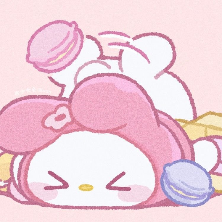 sanrioteddy's tweet photo. ditzy sanrio characters ⩾﹏⩽ https://t.co/s09XBZ8rda