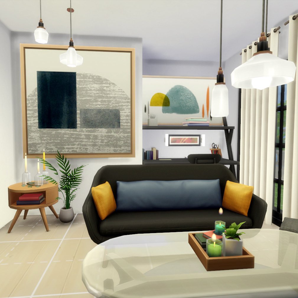 CGGirl_tweets's tweet photo. Same space, different lighting 💡Looks much cosier with the main lights off 🕯#thesims4 #Ts4 #showusyourbuilds @TheSimmersSquad @simsdigest #simsdigest #shellchallenge https://t.co/KGrcW3ZGWR