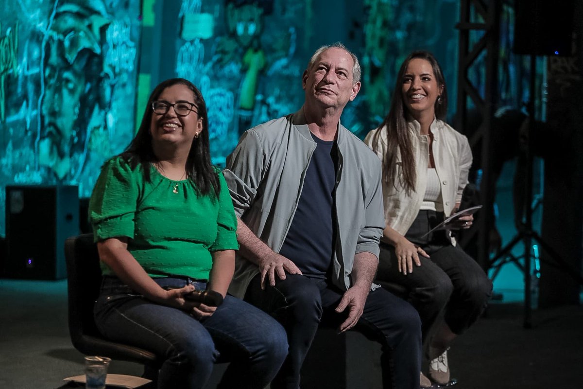 Eu vejo a esperança de um novo Brasil. #CiroNaBand