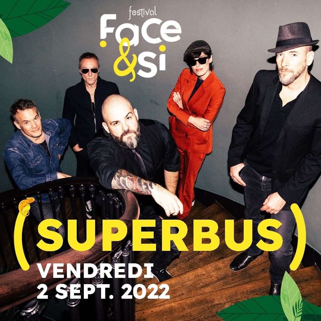 Prochaine date : vendredi à 22h sur la Grande Scène du <a href="/FestivalFACESI/">Festival FACE & SI</a> 🎶
Ne ratez pas les toutes dernières dates de notre tournée anniversaire XX Tour, infos et réservations ➡ tix.to/Superbus_xxtour