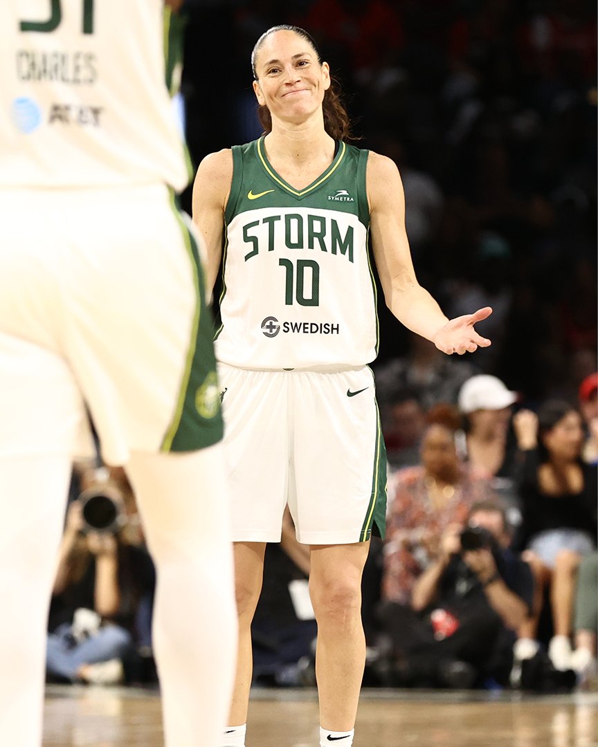 The 🐐 <a href="/S10Bird/">Sue Bird</a> is now the all-time leader in assists in playoff history
