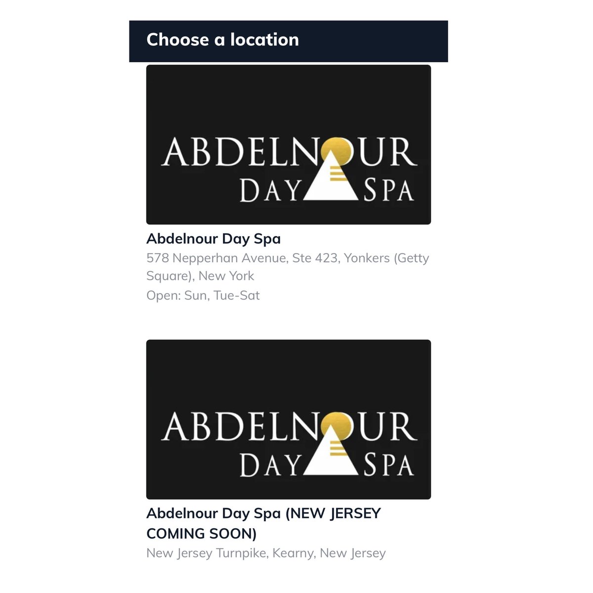 YouKnowDisss's tweet photo. Abdelnour Day Spa (NEW JERSEY COMING SOON) https://t.co/bdCzxhilUz