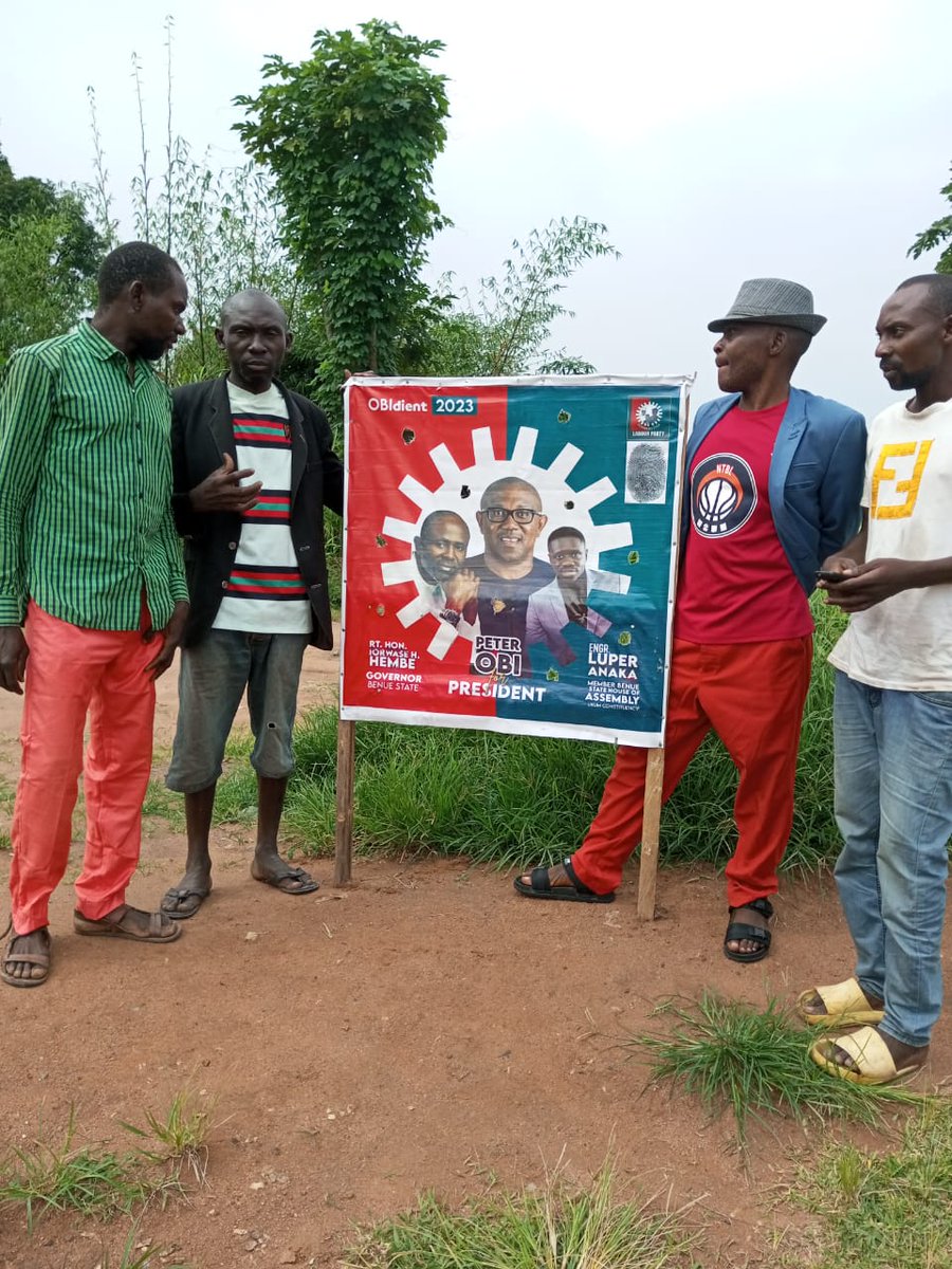 honorable_engr's tweet photo. In one of the largest council ward in Ukum, Benue State
We pushing our project to the nook and cranny of every village
#Time2023
#Obidatti023
#PeterObiForPresident2023 https://t.co/MtE9Tats3Y