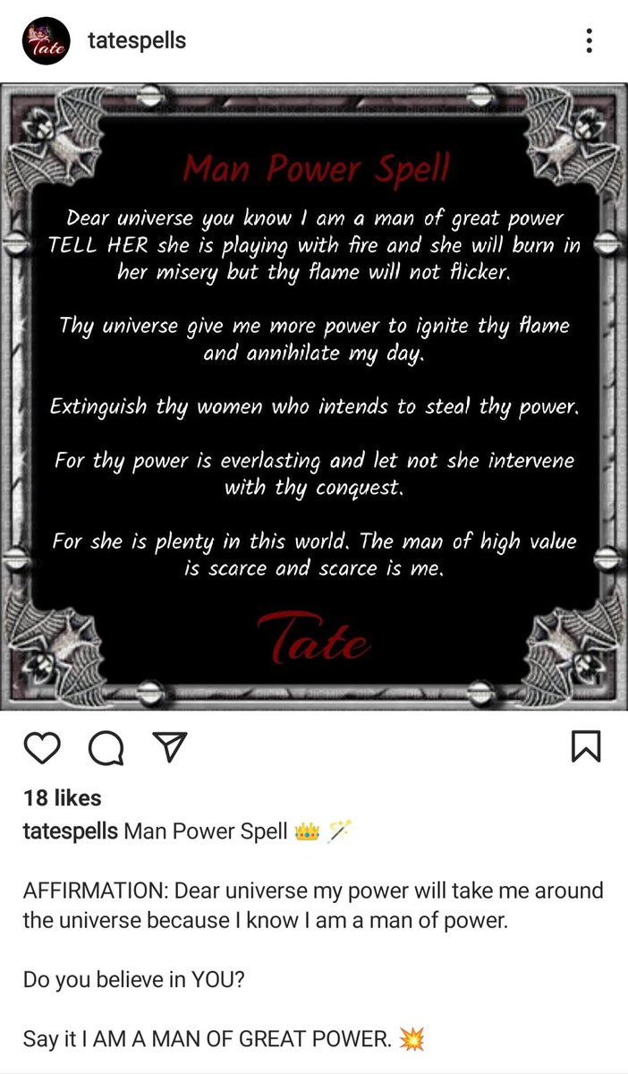 HitchcocksBlond's tweet photo. @Iggy_Semmelweis @TalismanTheTate @RuslanKD @Morpheusresist @Silken_Roses @Perletear @GemmaLouise777 @jaydyer @truthstreamnews @elonmusk @RationalMale @IlluminatiEyes @Elle_G_Lewis @ScariestMovie But The Cowardly, The Unbelieving, The Vile, The Murderers, The Sexually immoral, those who Practice #MagicArts🧙♂️, the Idolaters and all #Liars—they will Be Consigned to the Fiery Lake of #BurningSulfur🕳️ This is The #SecondDeath🔥#Revelation 21:8
#blackmagic #witchcraft #spells https://t.co/7TD6uWO4ss