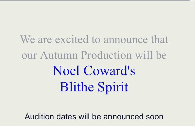 The Hampstead Players (@hampsteadplayrs) on Twitter photo 