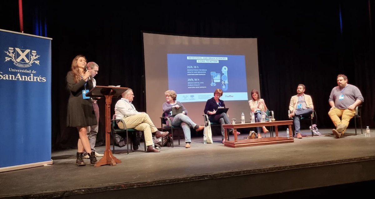 AgustinMIbanez's tweet photo. 👏Great kick off of the Behavioral and Brain Sciences: A Call to Action Symposium with international experts organized by @CNCUdeSA @UdeSA #cienciasdelcomportamiento @BrainlatUAI @UAI_CL  
Don't miss the second symposium tomorrow! 
August 29, 6 pm, Suipacha 1333 - Buenos Aires https://t.co/f5fkUUCDaG