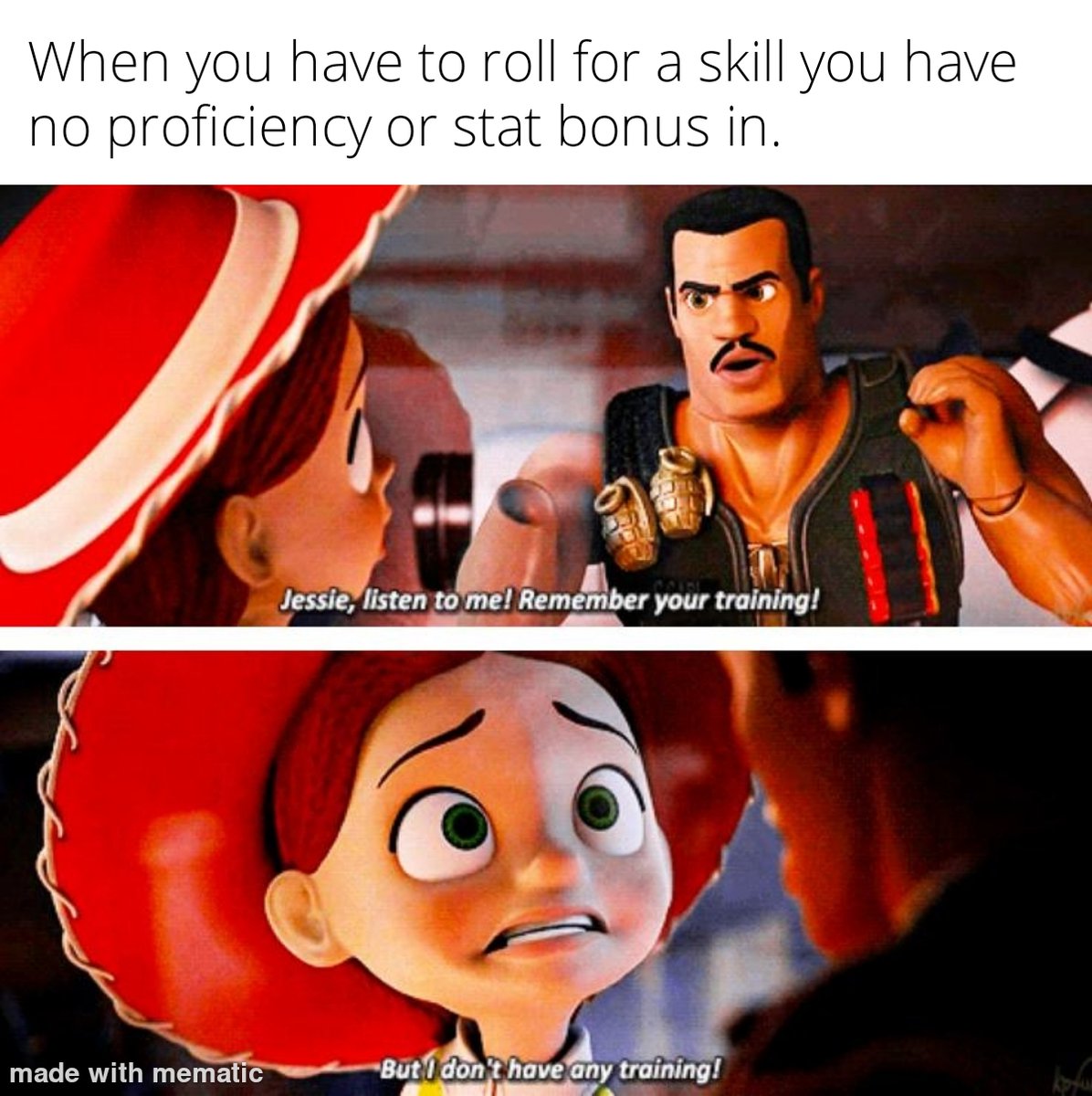 Athletics check.....EVERY. SINGLE. TIME.😂 
#dndmemes #dndmeme #memes #dungeonsanddragonsmemes #dndjokes #nerdhumor #ttrpgmemes #dnd #dnd5e #dungeonsanddragons #dungeonsanddragons5e #rpg #tabletopgames #tabletopgaming #tabletoprpg #tabletop #ttrpg #dice #dungeonmaster #gamemaster