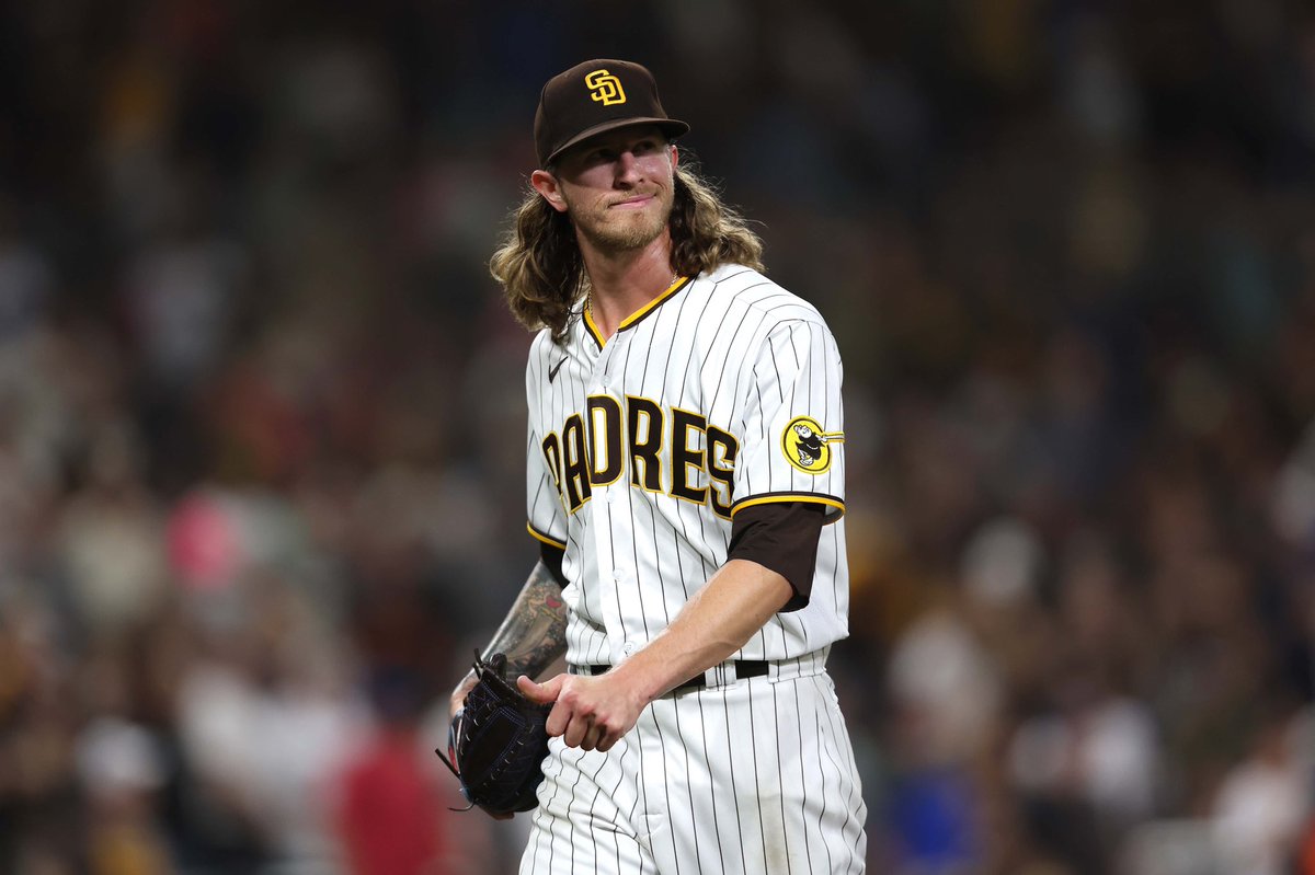 StoolBaseball's tweet photo. After giving up 6 runs in 0.1 IP today, Josh Hader’s ERA as a Padre rose to 25.71 https://t.co/0DZGAeUmjw