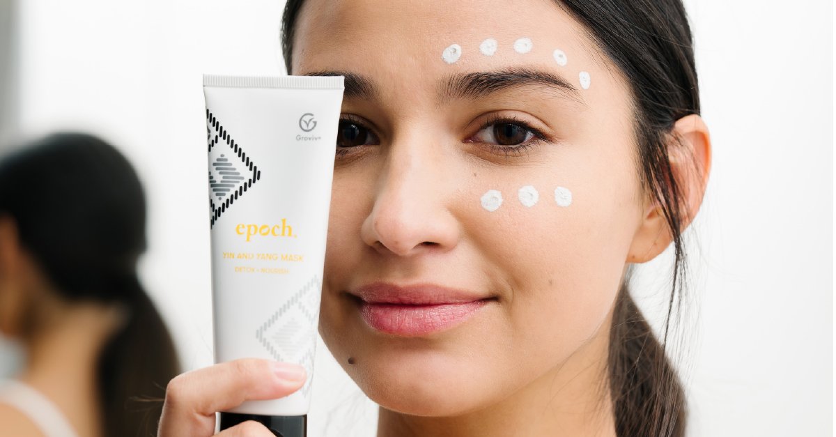 Find balance within yourself and your skin with #Epoch® #YinandYangMask. It's naturally fragranced with jasmine sambac, which is traditionally used to soothe skin while promoting a sense of harmony. Nourish your skin and experience the balance you’ve been searching for. #NuSkin