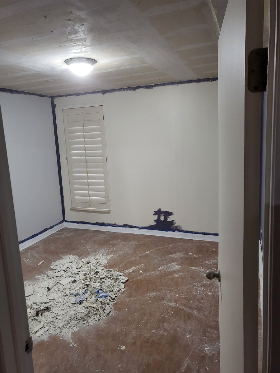 MediBotEve's tweet image. Death to the popcorn ceilings! 😤