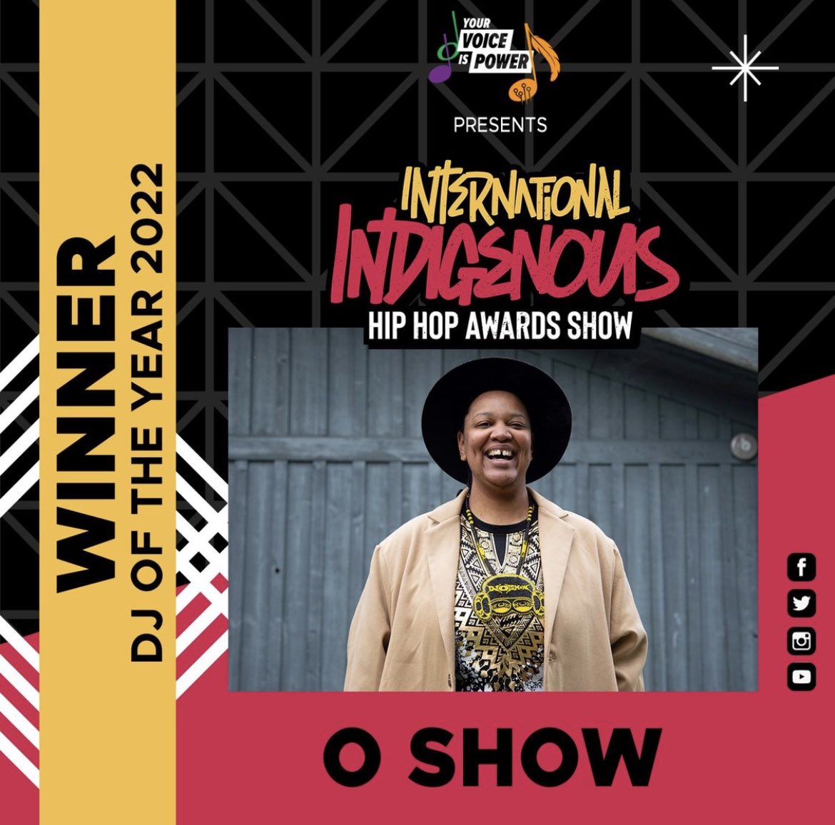 DJ_Oshoa's tweet photo. Thank you @indigenousHHAS 🙌🏿✊🏿 https://t.co/e7rD00pVtR