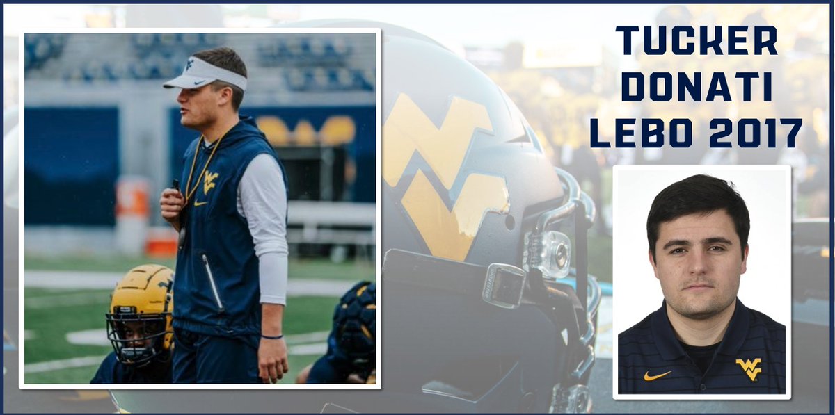 mtlebofootball's tweet photo. Keep your eye on this guy as he continues to take on more coaching responsibilities. Tucker Donati, a 2017 graduate, is the Special Teams Grad Assistant for the West Virginia University Mountaineers this fall. Good luck Tucker! 

@TuckerDonati 
@WVUfootball https://t.co/RhZOsOi8EG