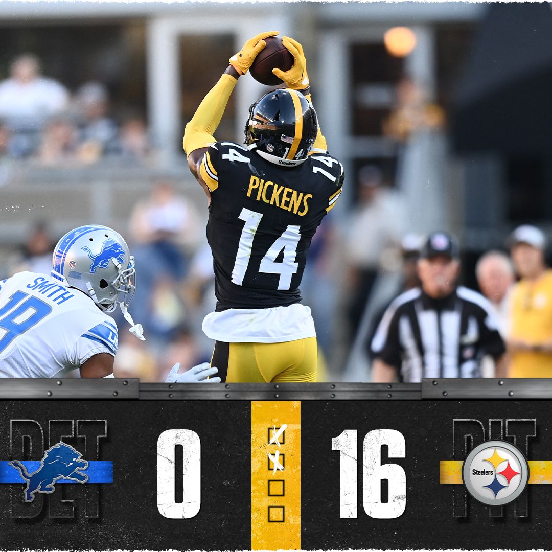 Pittsburgh Steelers on Twitter: "Halftime. #HereWeGo https://t.co