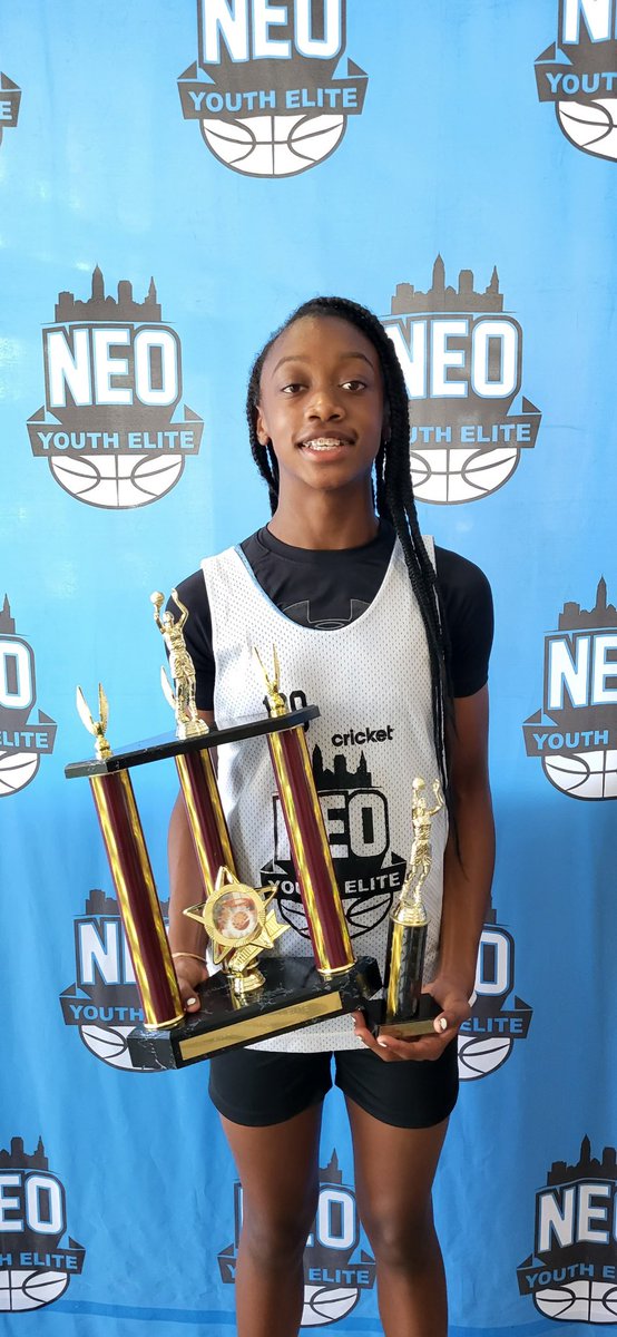 MVP in my first showcase!! Blessed and Thankful beyond measures!❤️🏀#lovethegame