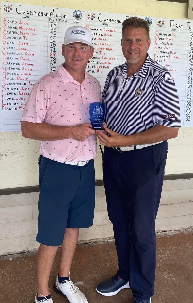 Keckler12's tweet photo. Stayed focused over two days of tough competition and won my flight of the Frederick City Amateur Championship! #FrederickCityAmateur https://t.co/MDdJWuzYNh