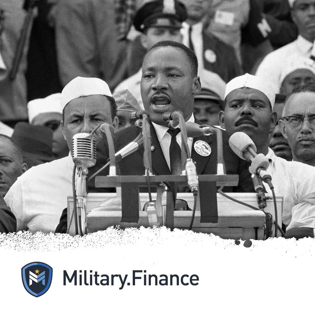 Mil_Finance's tweet photo. Today in US, August 28, 1963, Martin Luther King Jr. delivers "I Have a Dream" speech at the March on Washington. 

#Mil #Military #Finance #Crypto #NFTs #America #USA #Patriot #Patriotism #militaryfinance https://t.co/1nVi037sBm