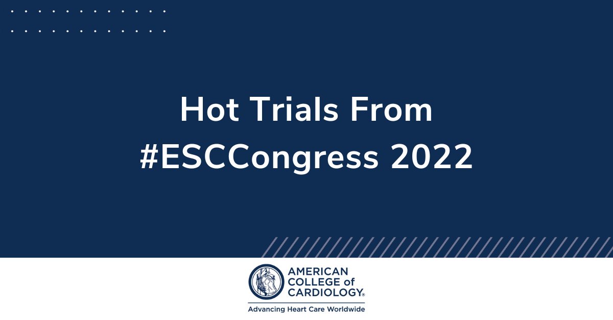 Teebi_MD's tweet photo. 📌Top 5 clinical trials for day 3 of #ESCCongress ⬇️⬇️

1⃣ #INVICTUS (DOAC vs VKA in valvular AF)🔥🔥
2⃣ #Frame-AMI (FFR-guided PCI in non-IRA)
3⃣ #PACIFIC-AMI (Asundixian in AMI)
4⃣ #POST-PCI
5⃣ #EBRAVE-AF

#ESCCongress2022 #esc2022 #ESC22 #MedTwitter #CardioTwitter #ESC https://t.co/AVdVwmsxbn
