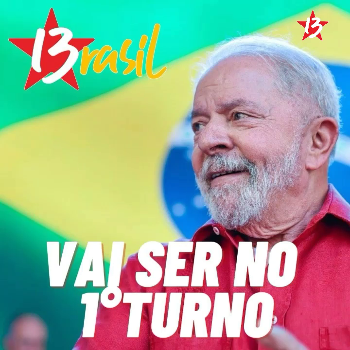 Space13rasil's tweet photo. Lula no debate da Band #LulaNaBand #LulaEoPTjaNo1ºTurno 

Vai assistir ? Comente onde !!! 
Envie seu carinho para @LulaOficial !!! #Vote13 

Você acredita na vitória de Lula no primeiro turno ? https://t.co/OhAjjm3Ecx