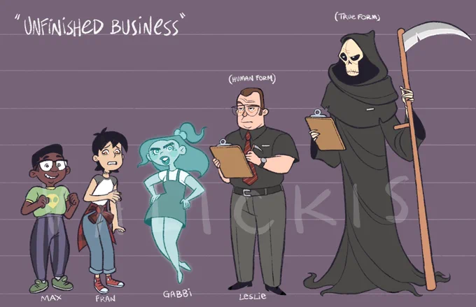 Some character designs I might work on for a portfolio piece  