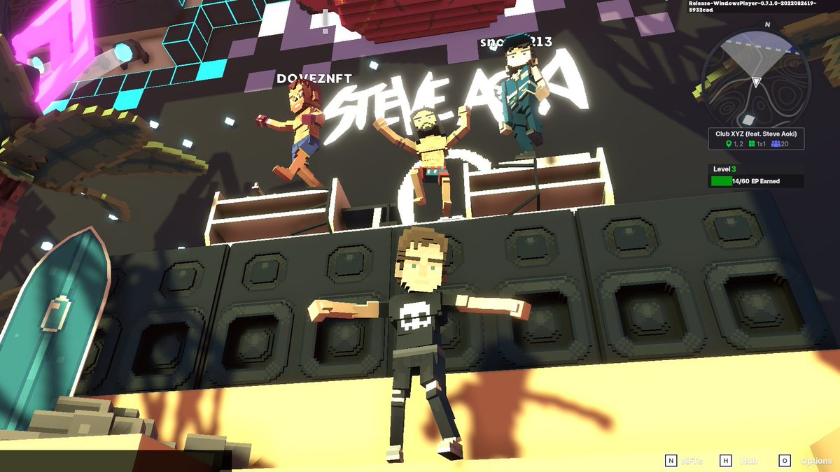 AphocaCrypto's tweet photo. @TheSandboxGame @steveaoki I just participated in the #SandboxAlphaS3Giveaway for a chance to win 500 SAND! On stage with Steve Aoki, check out my screenshot below!
👇 https://t.co/zXyx7KBnh9