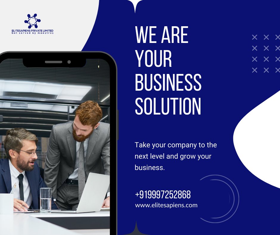 EliteSapiens's tweet photo. We are Your Business Solution.
Take your company to the next level and grow your https://t.co/T8y1inpQWF
.
.
.
#enterprisesoftwareproducts #enterprisesoftwareproblems #businessmanagement #businessmanagementconsulting #businessmanagementconsultant #businessmanagementsystems https://t.co/b2vKqDECss